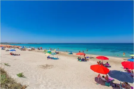 Villa Irene à Torre Santa Sabina, accès direct à la plage : photo 15