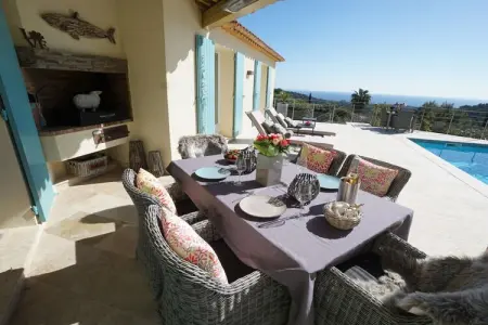 Villa 4 chambres avec piscine privée et vue mer : photo 3