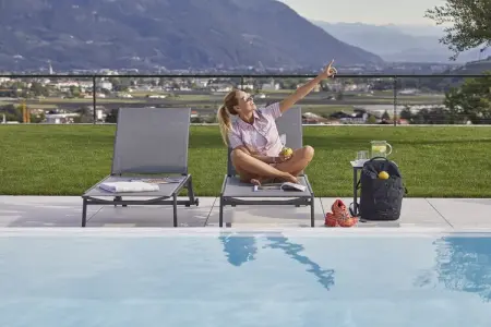 Suite familiale Algund avec piscine à débordement d'eau salée : photo 18