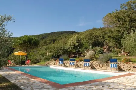 Maison 1 chambre avec piscine à Cortona