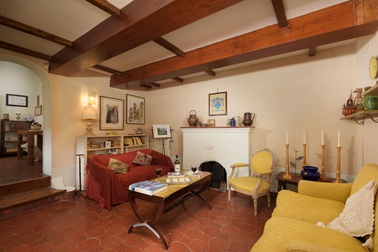Villa I Cipressi en Toscane : 5 chambres, piscine et vue panoramique - Photo 13
