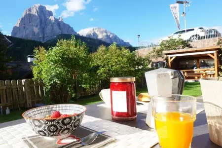Studio Diego à Santa Cristina, vue sur le Sassolungo : photo 8