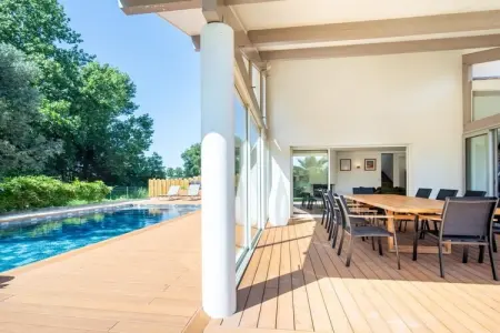 Villa 5 chambres avec piscine et spa à Vieux-Boucau : photo 3