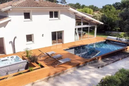 Villa 5 chambres avec piscine et spa à Vieux-Boucau : photo 5