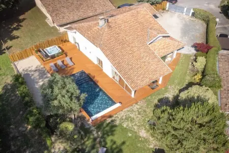 Villa 5 chambres avec piscine et spa à Vieux-Boucau : photo 8