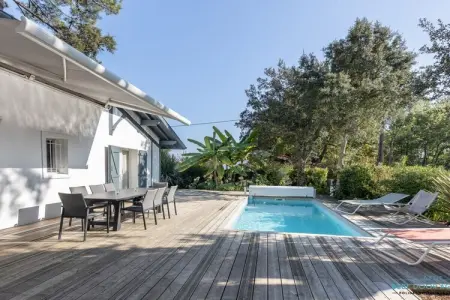 Villa 8 pers. Soorts-Hossegor, piscine chauffée & jardin : photo 2