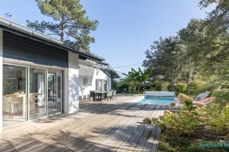 Villa 8 pers. Soorts-Hossegor, piscine chauffée & jardin : photo 6