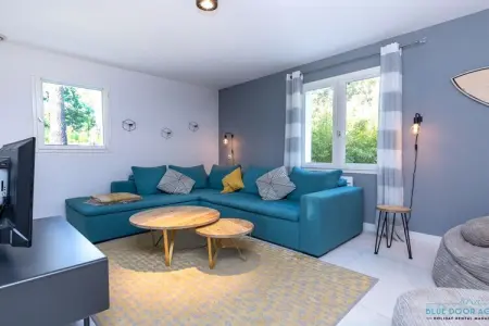 Villa 8 pers. Soorts-Hossegor, piscine chauffée & jardin : photo 9