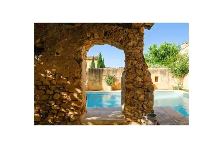 Location maison à Rustrel, Maison de vacances à Rustrel avec piscine