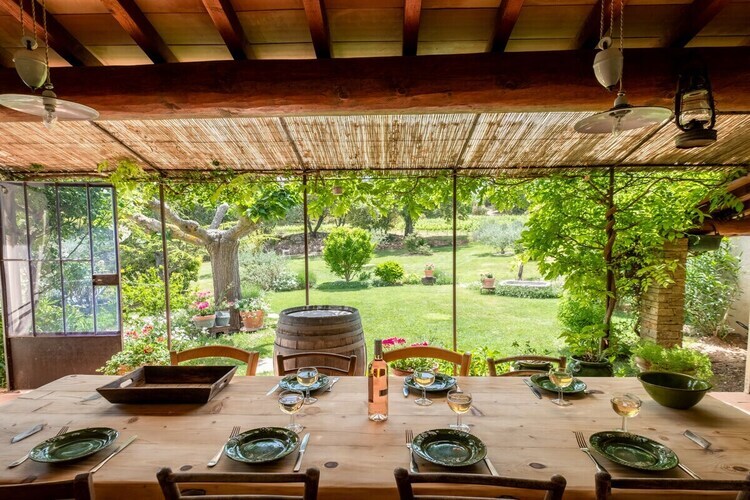 Gîte 8 personnes avec piscine et cuisine d'été à Fox-Amphoux - Photo 9