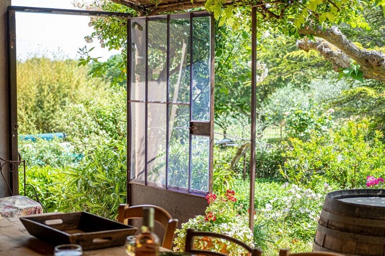 Gîte 8 personnes avec piscine et cuisine d'été à Fox-Amphoux - Photo 11