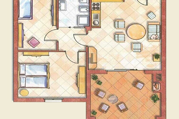 Maison 4 pers. avec piscine à Peschiera del Garda - Photo 33