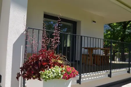 Maison 5 pers. avec jardin à Calavino, vue Dolomites : photo 3