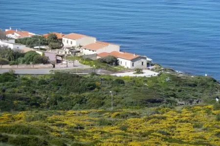 Maison Domenico en falaise à Porto Alabe, vue mer : photo 2