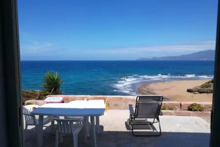 Maison Domenico en falaise à Porto Alabe, vue mer : photo 3
