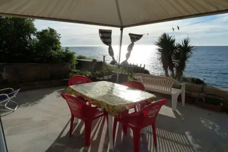 Maison Domenico en falaise à Porto Alabe, vue mer : photo 6