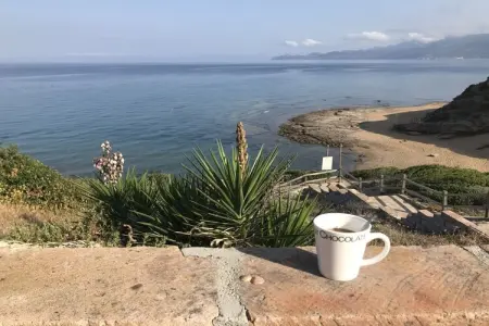 Maison Domenico en falaise à Porto Alabe, vue mer : photo 8