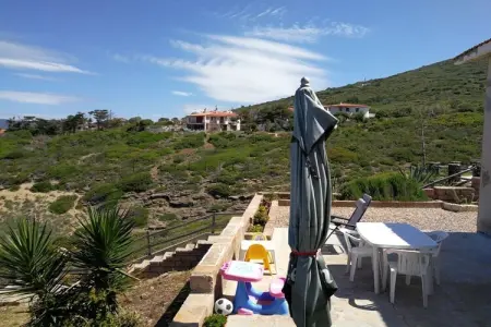 Maison Domenico en falaise à Porto Alabe, vue mer : photo 10