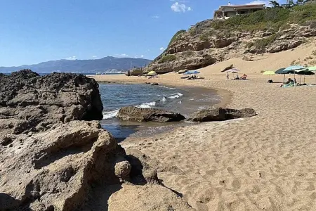 Maison Domenico en falaise à Porto Alabe, vue mer : photo 13