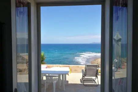Maison Domenico en falaise à Porto Alabe, vue mer : photo 17