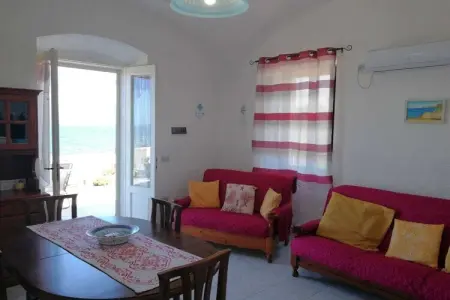 Maison Domenico en falaise à Porto Alabe, vue mer : photo 19
