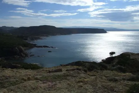 Maison Domenico en falaise à Porto Alabe, vue mer : photo 39