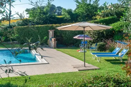 Maison 7 personnes avec piscine privée à Gualdo Cattaneo : photo 4