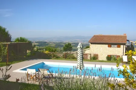 Maison 7 personnes avec piscine privée à Gualdo Cattaneo : photo 7