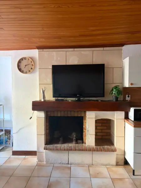 Maison avec cheminée et terrasse à Cormery, en Touraine : photo 10