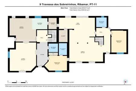 Villa 6 chambres avec piscine à Ribamar : photo 35