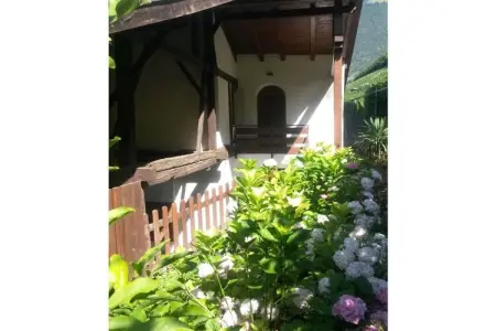 Maison indépendante avec piscine à Meran, vue montagnes : photo 4