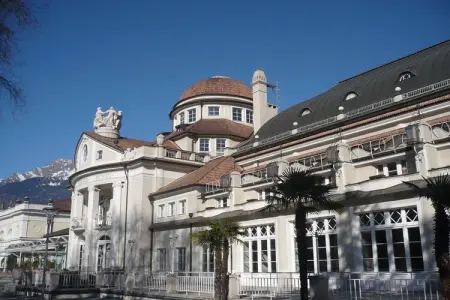 Maison indépendante avec piscine à Meran, vue montagnes : photo 17