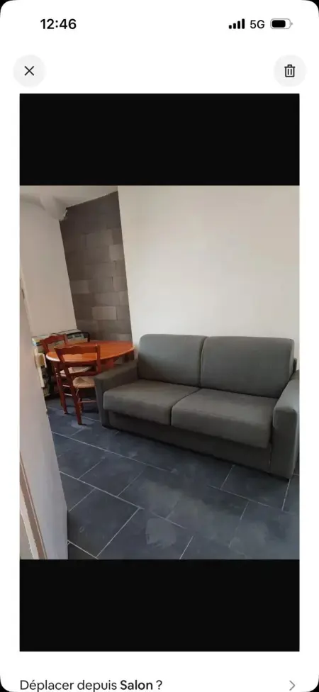 Studio cosy Cannes centre 22 m², vue mer et plage à 610 m : photo 6