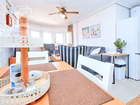 Apt 4 pièces rénové 2025 - Los Urrutias, 400m plage : photo 7