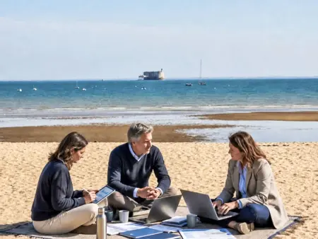 Le Nid d'Été, maison 6 pers. à 30 m de la plage : photo 19