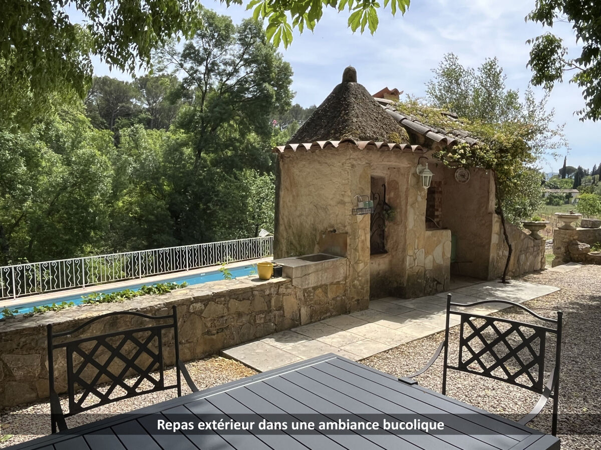 Maison Campagne la Rivière à Cotignac, vue rivière - Photo 6