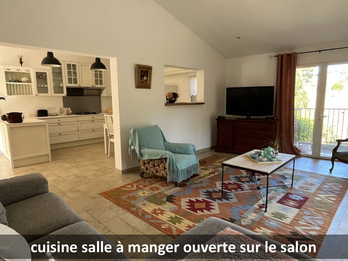Maison Campagne la Rivière à Cotignac, vue rivière - Photo 8