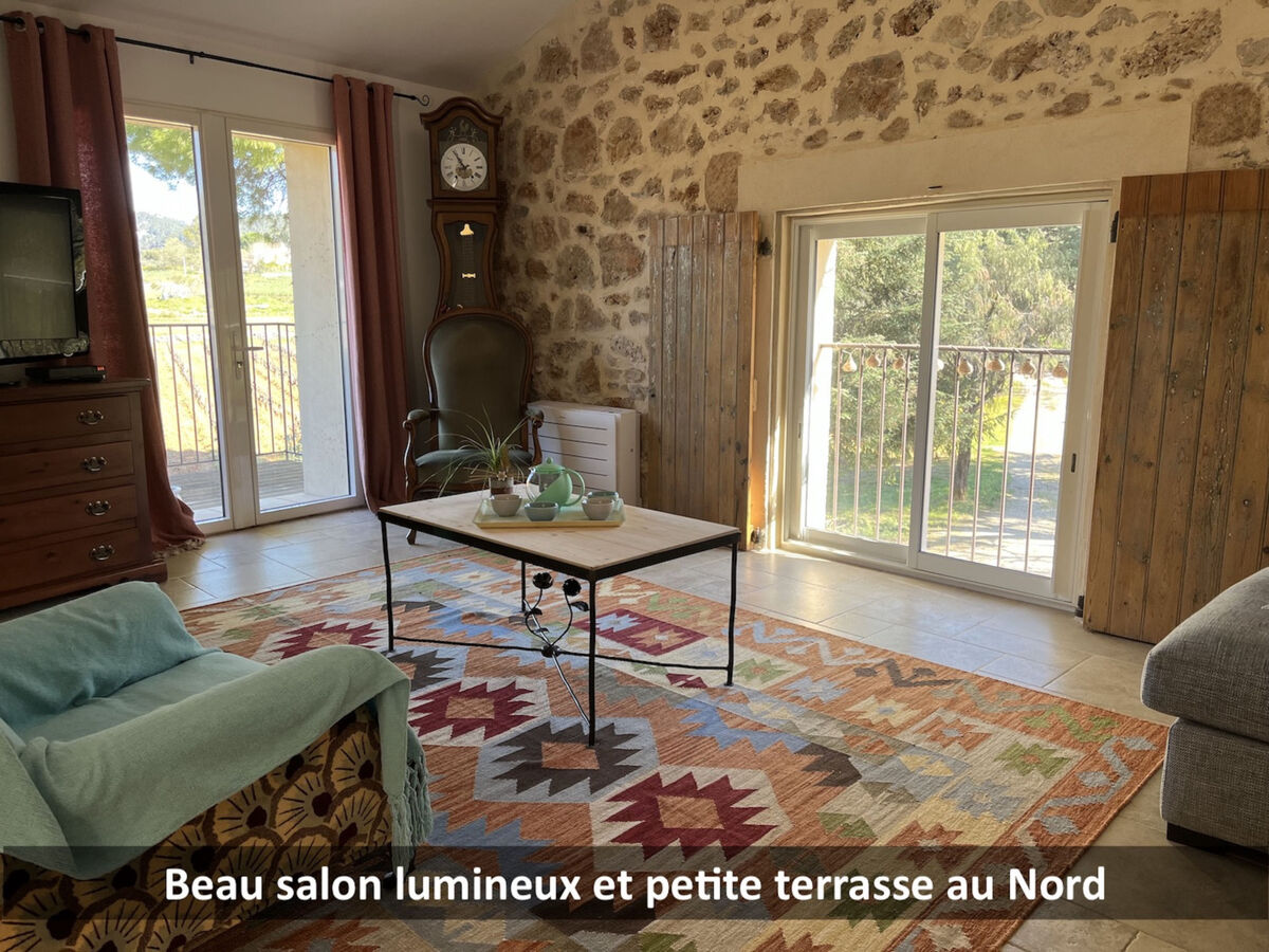 Maison Campagne la Rivière à Cotignac, vue rivière - Photo 9