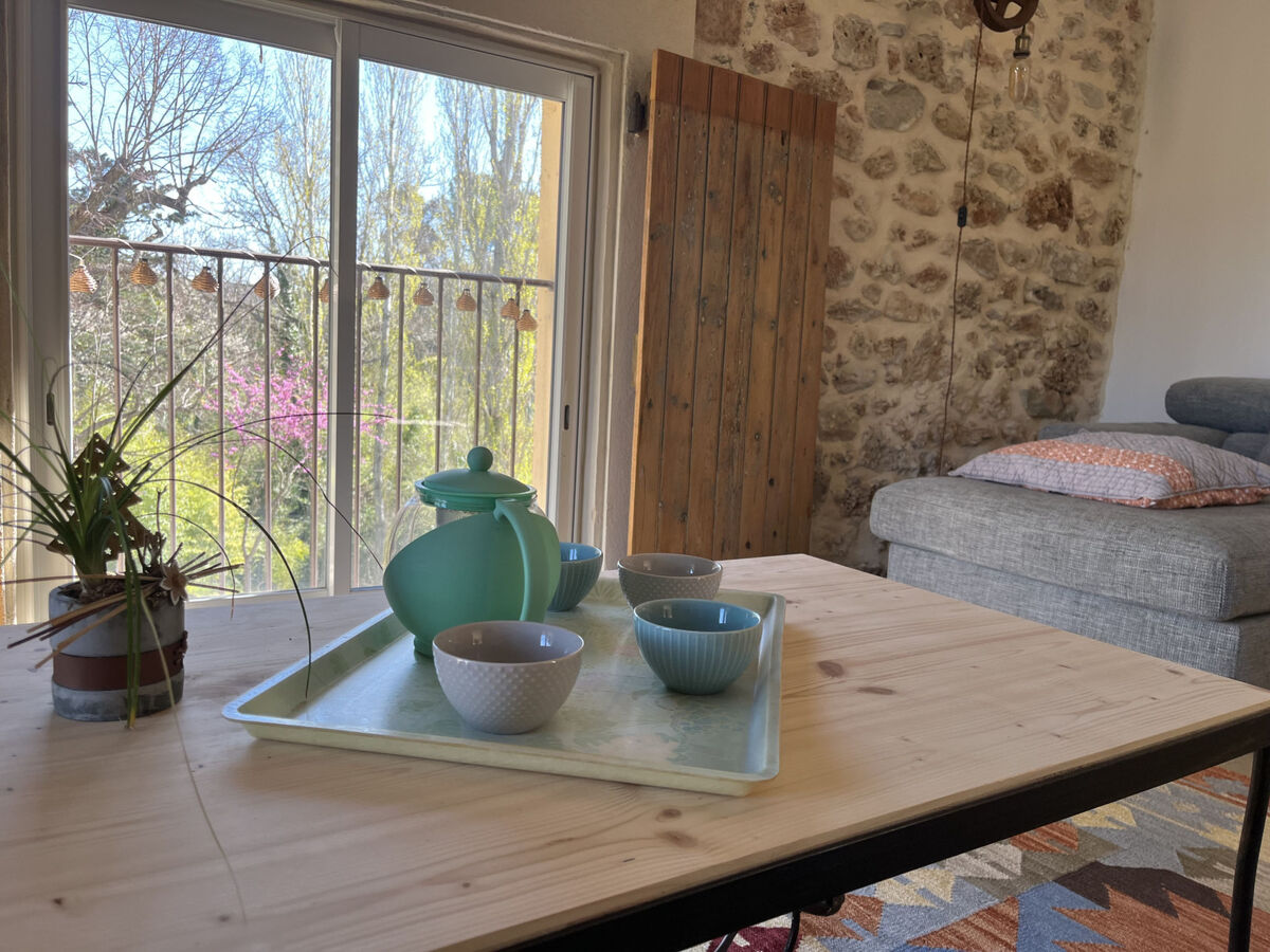 Maison Campagne la Rivière à Cotignac, vue rivière - Photo 10