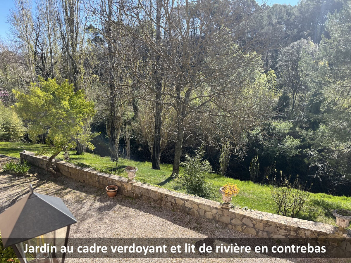 Maison Campagne la Rivière à Cotignac, vue rivière - Photo 23