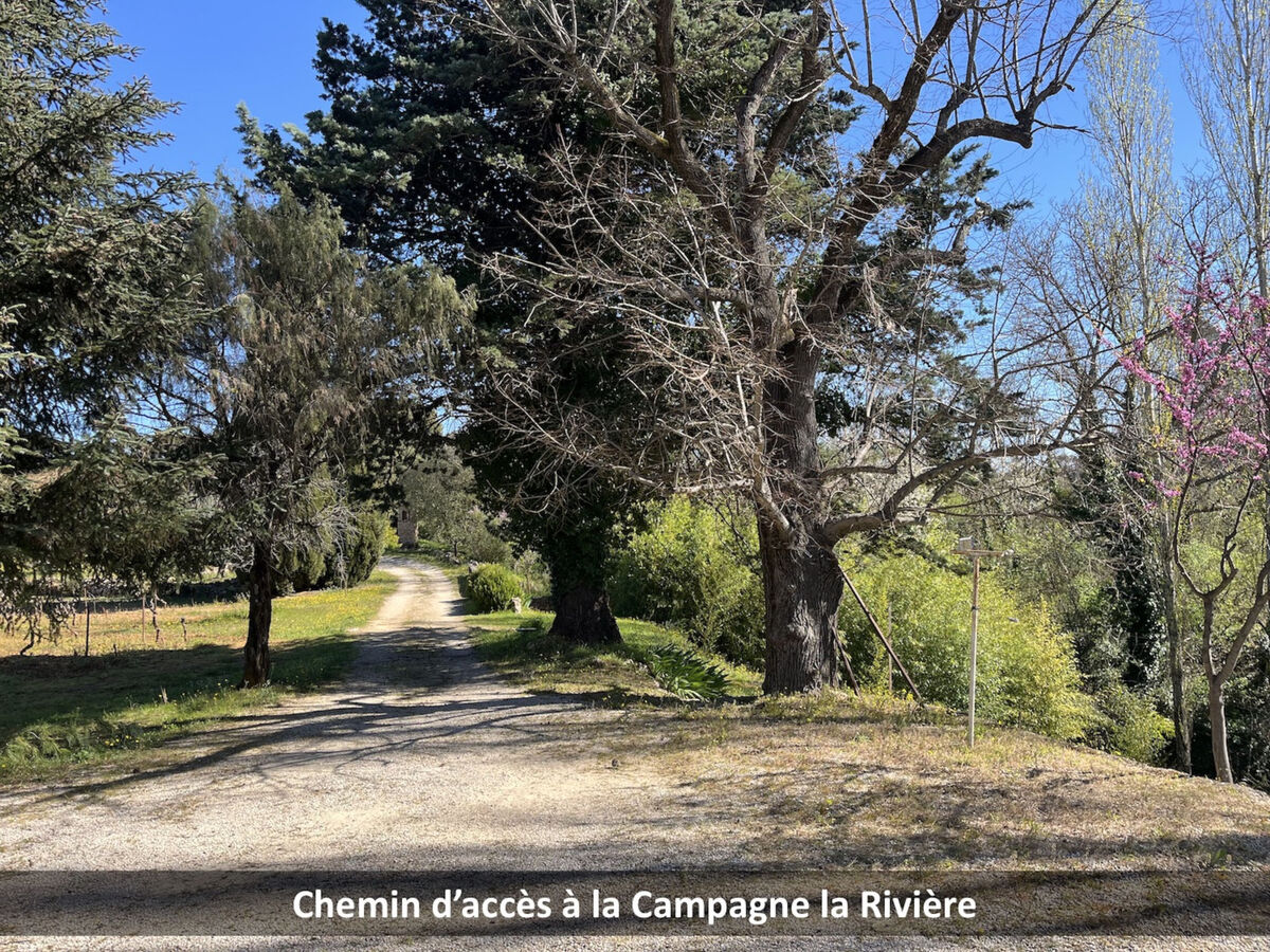 Maison Campagne la Rivière à Cotignac, vue rivière - Photo 26