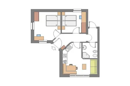 Maison indépendante à St. Ulrich in Gröden, 400 m des pistes : photo 7