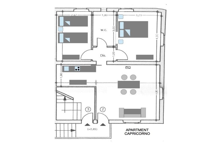 Maison 1 chambre avec piscine à Montone - Photo 31