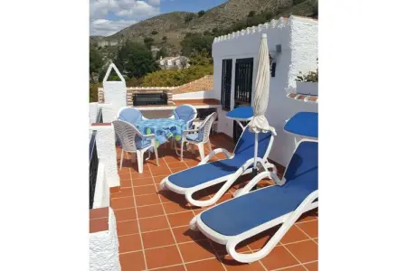 Casa Anna à Nerja : maison 2 chambres, terrasse vue mer 180° : photo 4