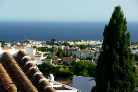 Casa Anna à Nerja : maison 2 chambres, terrasse vue mer 180° : photo 7