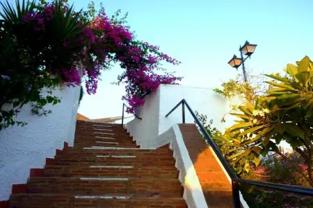 Casa Anna à Nerja : maison 2 chambres, terrasse vue mer 180° : photo 10