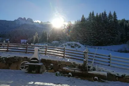 Maison de vacances avec sauna dans une ferme, Deutschnofen : photo 11