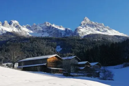 Maison de vacances avec sauna dans une ferme, Deutschnofen : photo 12