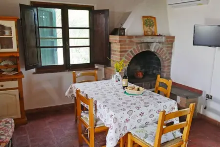 Maison Ginestra à Montaione : 360° sur les collines toscanes : photo 8