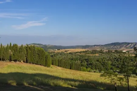 Maison Ginestra à Montaione : 360° sur les collines toscanes : photo 13